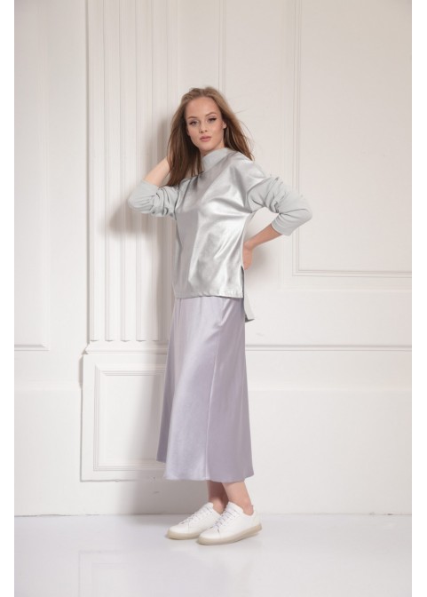 Юбки AMORI 3099 серебро