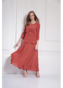 Юбки AMORI 3101 терракот