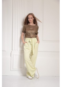 Брюки AMORI 5097 лимонный