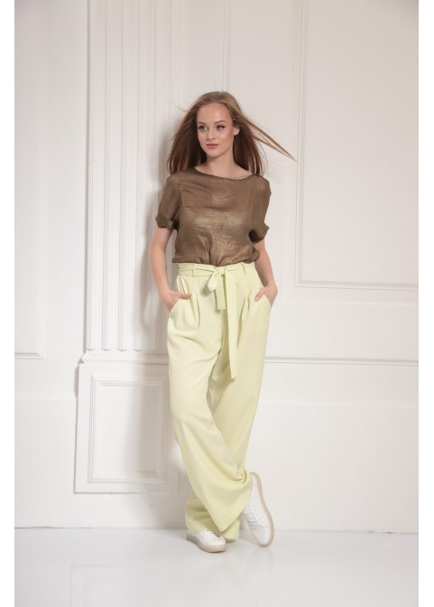 Брюки AMORI 5097 лимонный